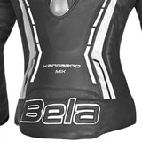 BELA Rocket Women's Leather Motorcycle Jackets Black White