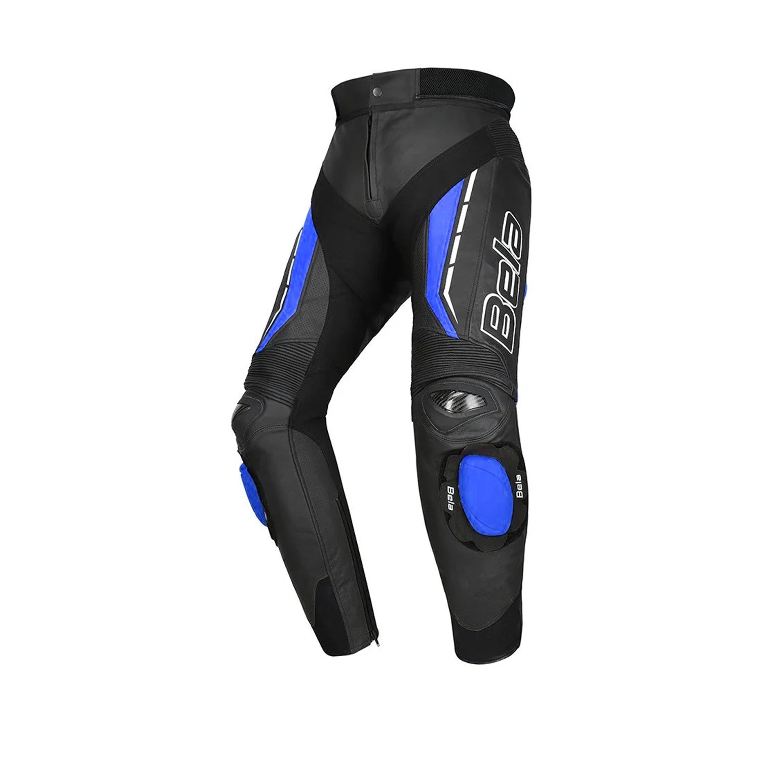 BELA ROCKET Moto Senhora Couro Calcs Preto Azul – 3 – Maximomoto PT
