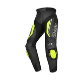 BELA ROCKET Moto Senhora Couro Calcas Preto Fluorescente Amarelo – Maximomoto PT