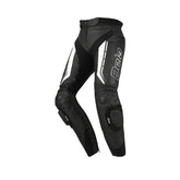 BELA ROCKET Moto Senhora Couro Calcas Preto Branco – Maximomoto PT