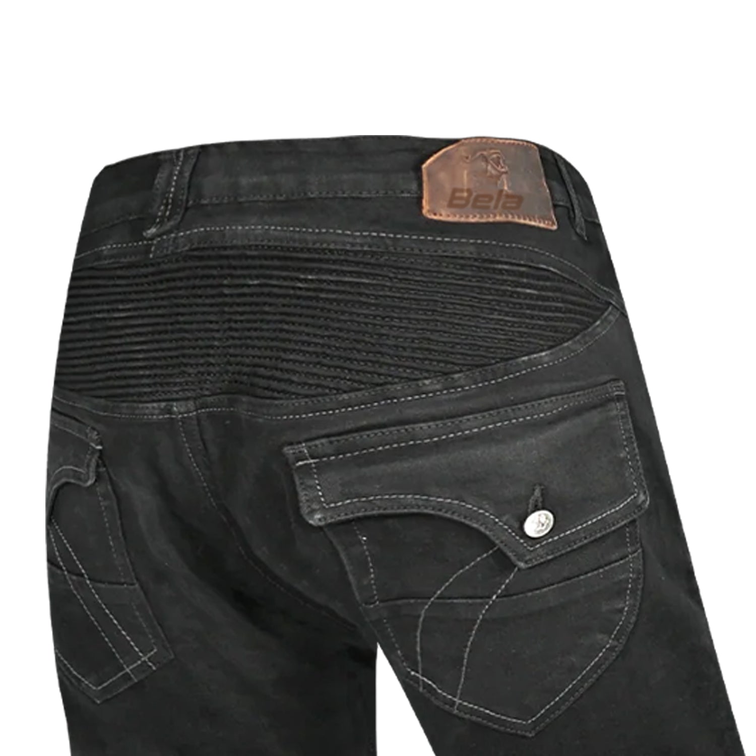 BELA ROSEKIN Denim Jeans Moto Senhora Calcas Preto Spray 30L – 7 – Maximomoto PT