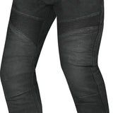 BELA ROSEKIN Denim Jeans Moto Senhora Calcas Preto Spray 30L