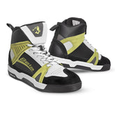 BELA ROVER Moto Urban Homem Botas Preto Branco Fluo Amarelo – Maximomoto PT