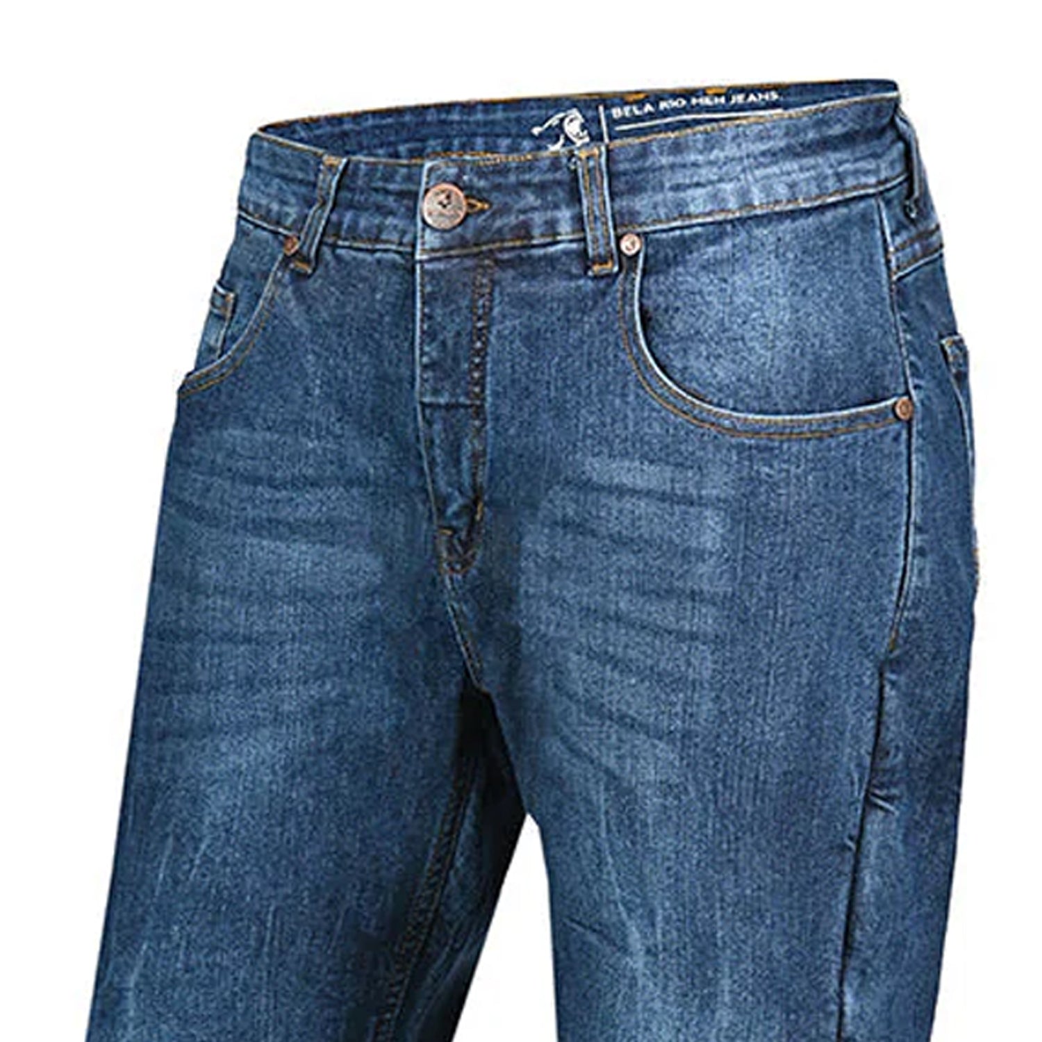BELA RIO TIE & DY Jeans Moto Pants Blue 32L – 7 – Maximomoto PT