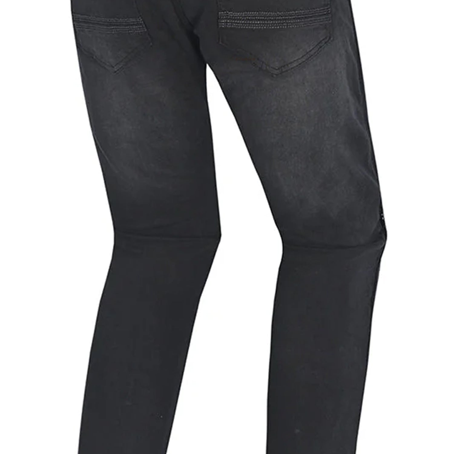 BELA RIO Denim Jeans Moto Senhora Calcas Random Preto – 4 – Maximomoto PT