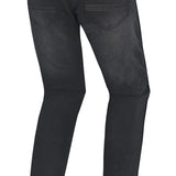 BELA RIO Denim Jeans Moto Senhora Calcas Random Preto