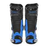 BELA SPEEDO 2.0 Couro Moto Botas Preto Azul