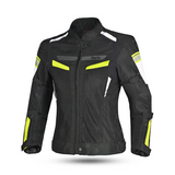 BELA SPRINTER Moto Senhora Textil Casacos Preto Amarelo Fluo