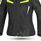 BELA SPRINTER Moto Senhora Textil Casacos Preto Amarelo Fluo