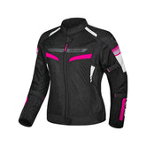 BELA SPRINTER Moto Textil Senhora Casacos Preto Rosa – Maximomoto PT