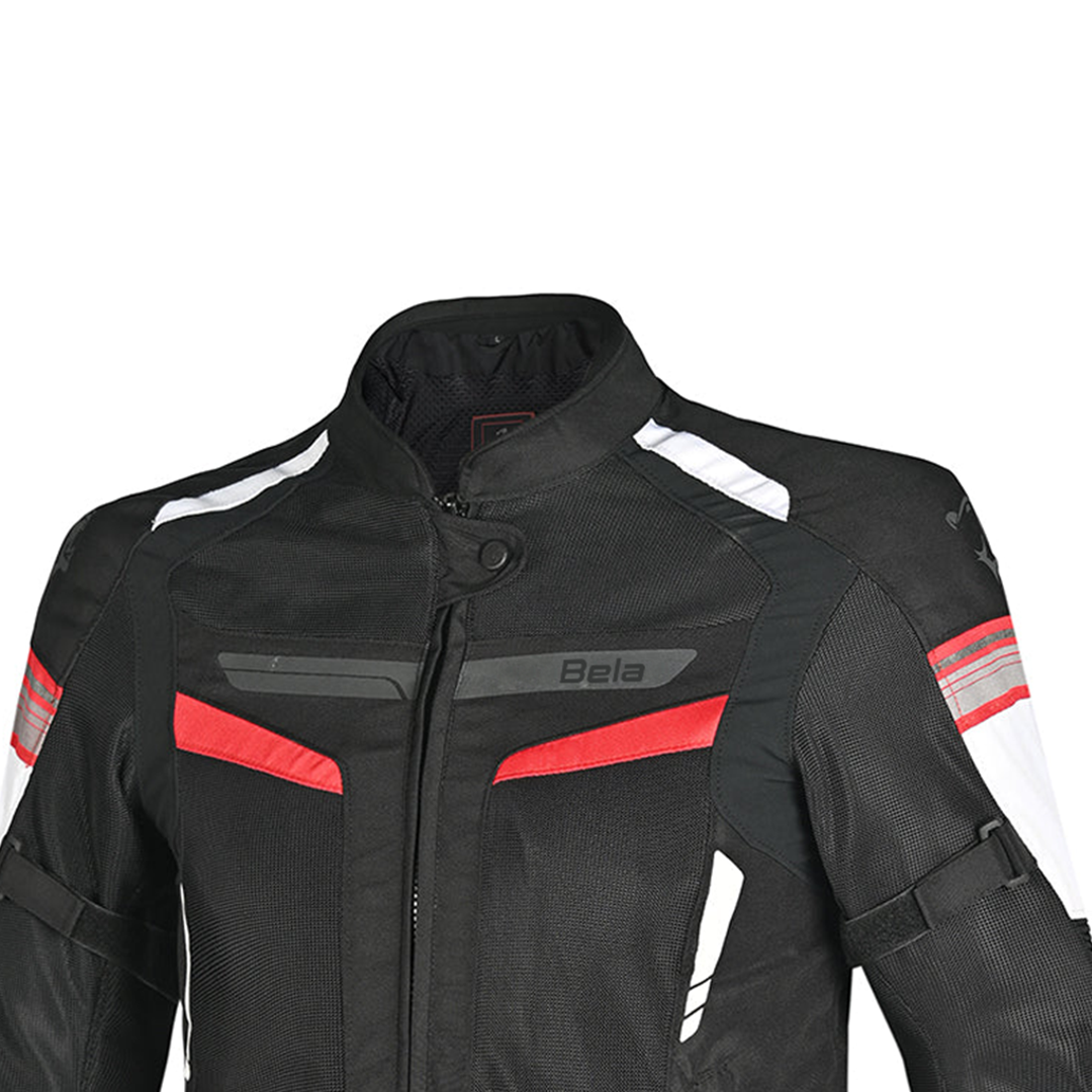 BELA SPRINTER Motorcycle Children's Textile Jackets Black Red – 6 – Maximomoto PT