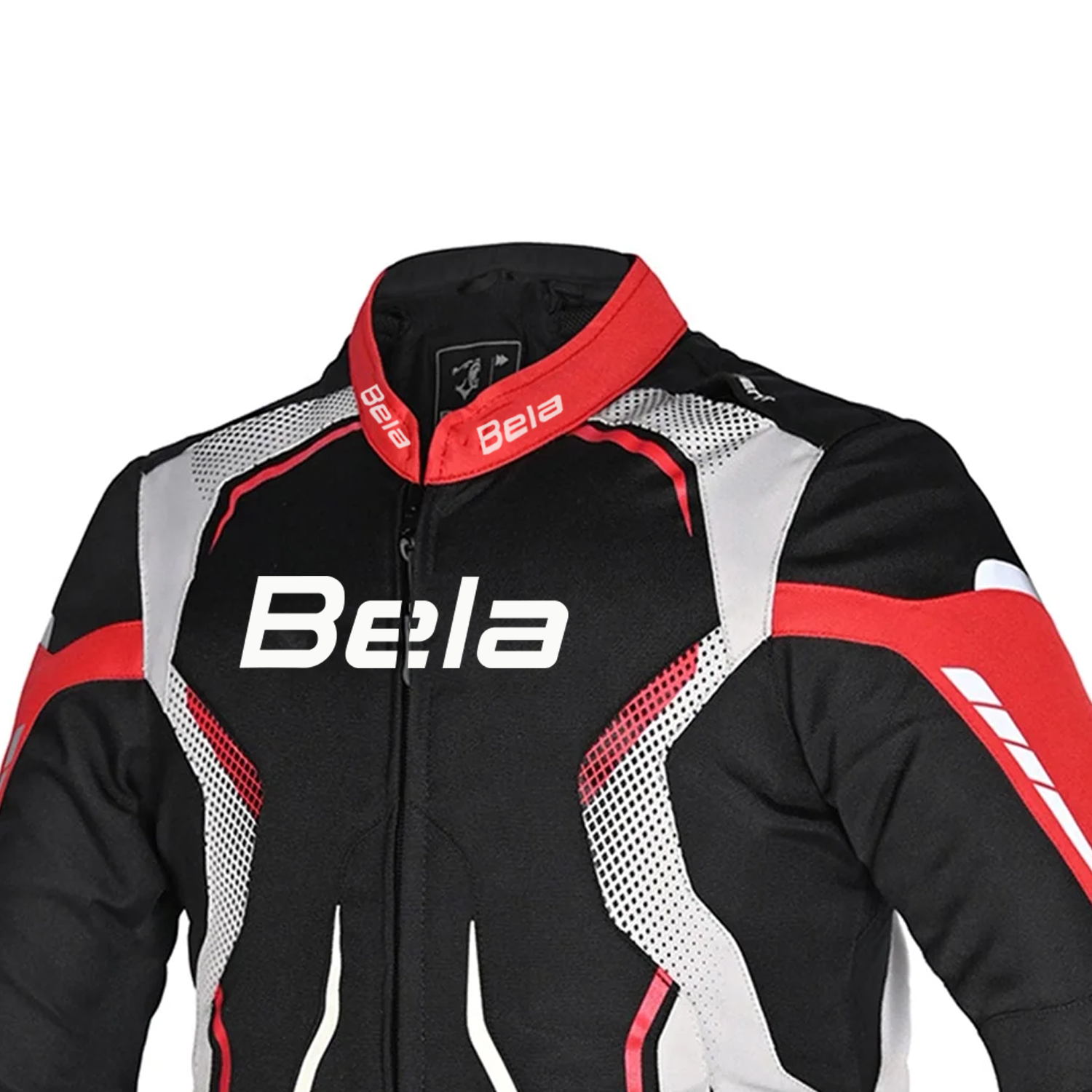 BELA STAR LIGHT Moto Junior Textile Jackets Ice Red Black – 4 – Maximomoto PT