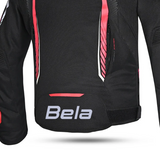 BELA STAR LIGHT Moto Junior Textile Jackets Black Pink