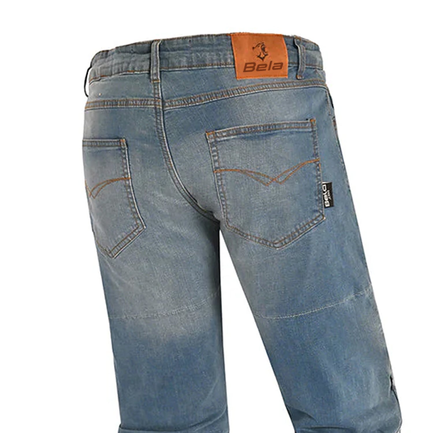 BELA STONE Denim Jeans Moto Calcas Camuflagem Azul – 5 – Maximomoto PT