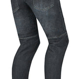 Beautiful women's street-style motorcycle pants in black.