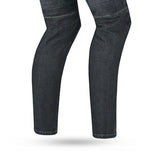 Beautiful women's street-style motorcycle pants in black.