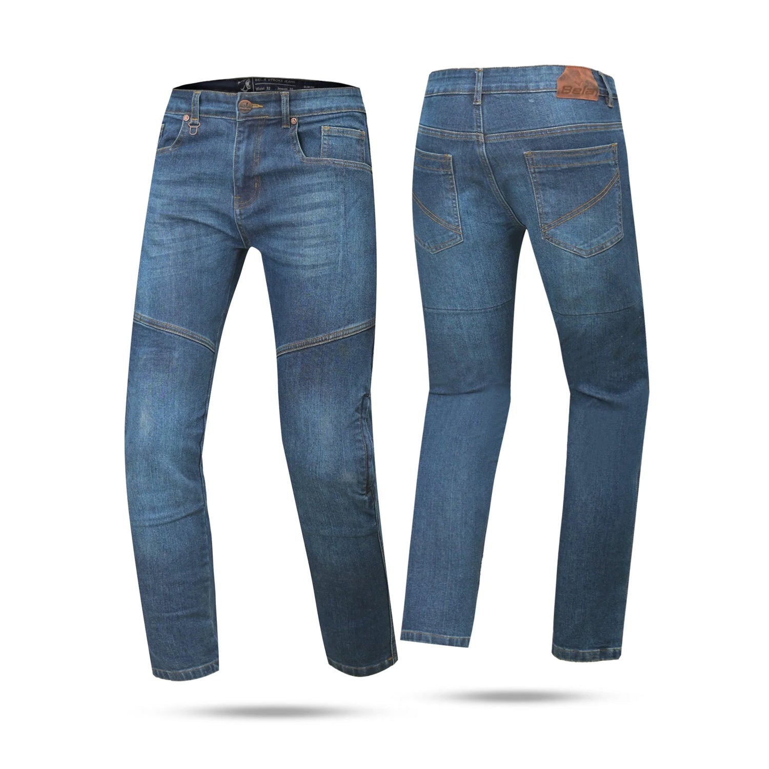 BELA STROKE Denim Jeans Moto Calcas Azul Spray 30L – 2 – Maximomoto PT