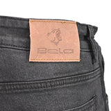 BELA STROKE VAQUEIRO Denim Jeans Moto Homem Calcas Preto 32L