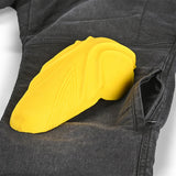 BELA STROKE VAQUEIRO Denim Jeans Moto Homem Calcas Preto 32L