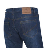BELA STROKE Jeans De Moto 30L Medio Azul Spray