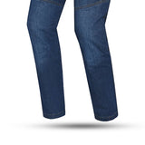 BELA STROKE Jeans De Moto 30L Medio Azul Spray