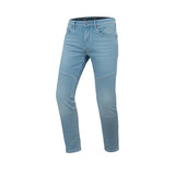 BELA STROKE Denim Jeans Moto Calcas Claro Azul 32L