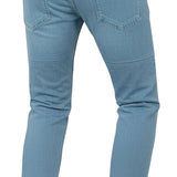 BELA STROKE Denim Jeans Moto Calcas Claro Azul 32L