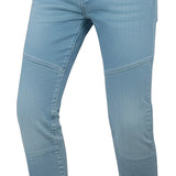 BELA STROKE Denim Jeans Moto Calcas Claro Azul 32L