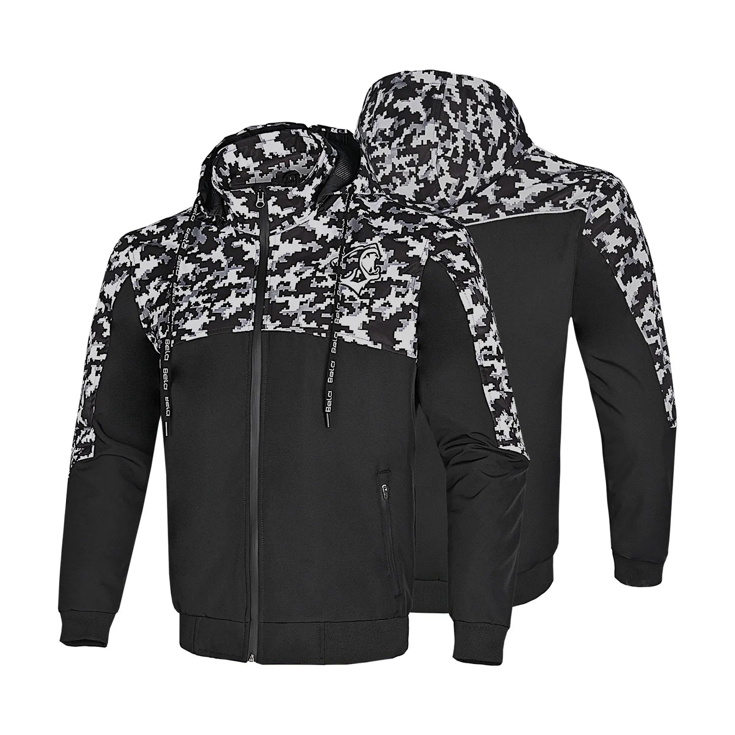 BELA CAMO RUSH Capuz De Moto Preto Cinza Escuro – 2 – Maximomoto PT