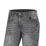 BELA TOM Jeans De Moto Cinza