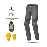 BELA TOM WAX COTTON Moto Homem Calcas Vaquero Jeans Preto