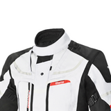 Beautiful Transformer 3 in 1 Motorcycle Jacket Gray Black Blue