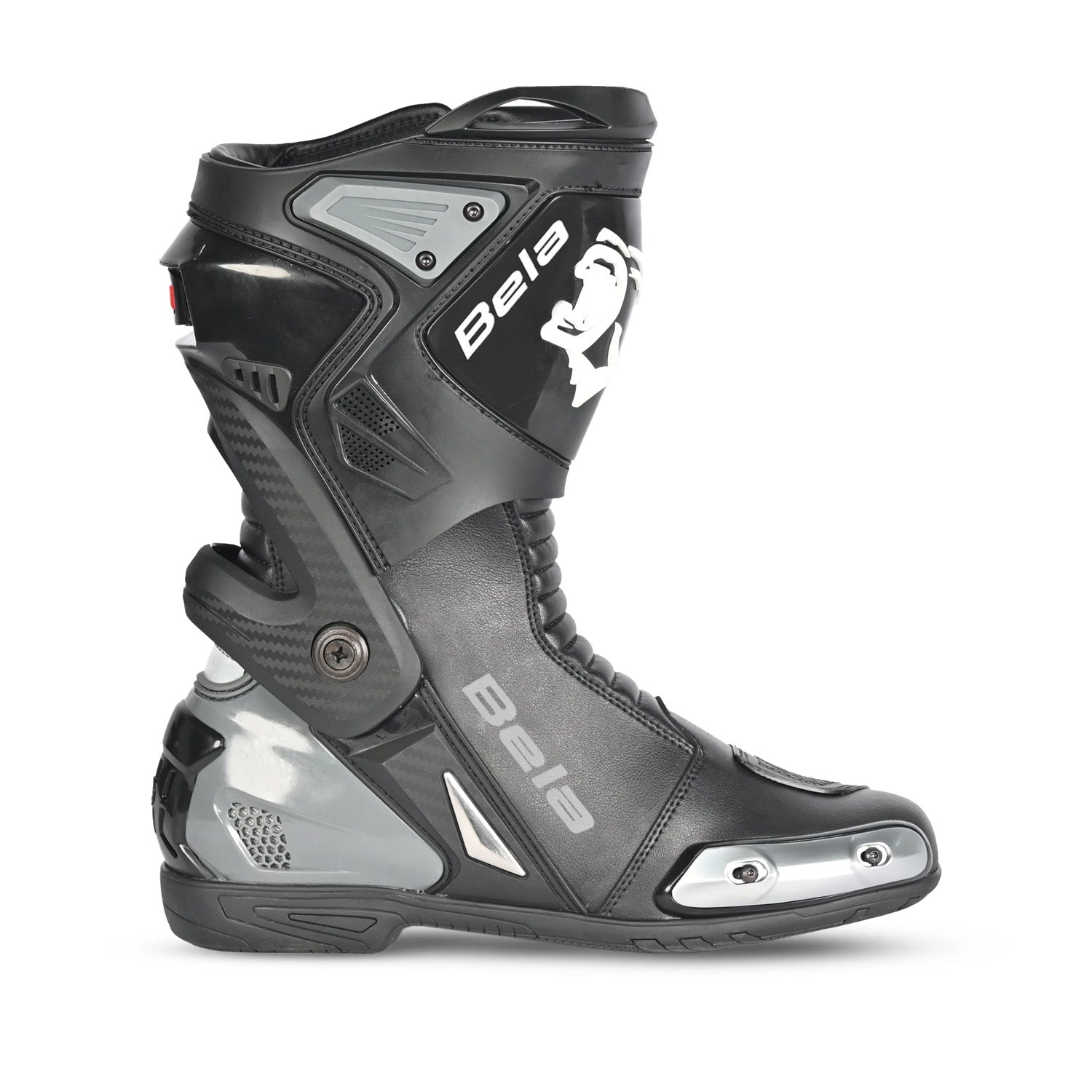 BELA TURBO TRACK Moto Corrida Botas Preto Antracite – 4 – Maximomoto PT
