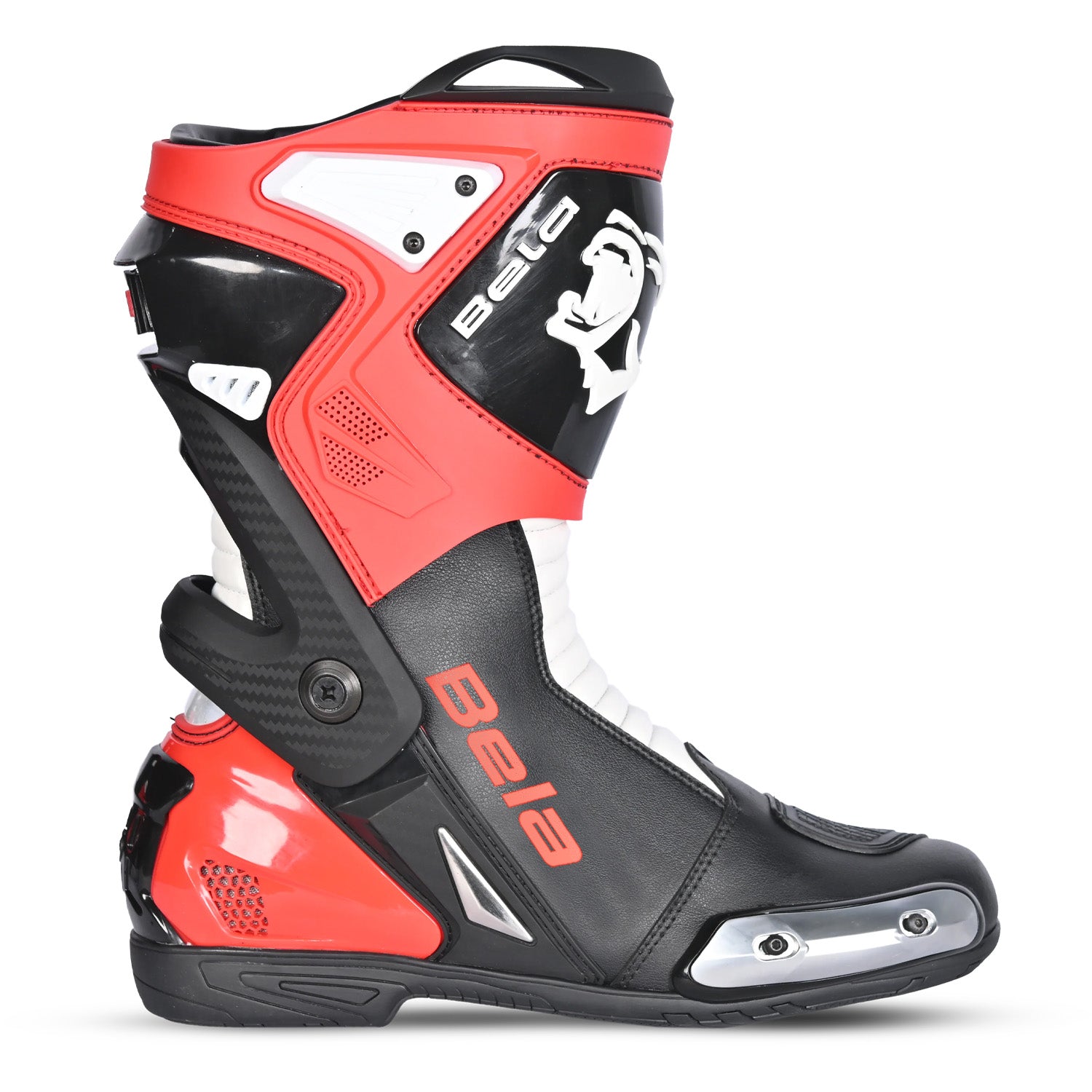 BELA TURBO TRACK Moto Corrida Botas Preto Vermelho – 3 – Maximomoto PT