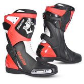 BELA TURBO TRACK Motorcycle Racing Boots Black Red – Maximomoto PT