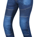 BELA URBAN Denim Jeans Motorcycle Women's Pants Indigo Blue