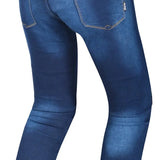 BELA URBAN Denim Jeans Motorcycle Women's Pants Indigo Blue