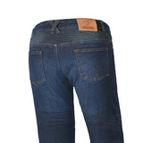 BELA URBAN Denim Jeans Moto Senhora Calcas Oscura Azul