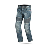 BELA URBAN Denim Jeans Moto Women's Pants Blue Khaki Tint – Maximomoto PT