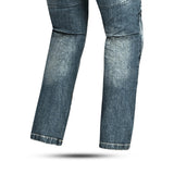 BELA URBAN LADY Jeans De Moto Senhora Azul Khaki Tint