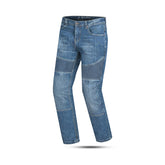 BELA URBAN Denim Jeans Moto Women's Pants Blue with Spray – Maximomoto PT