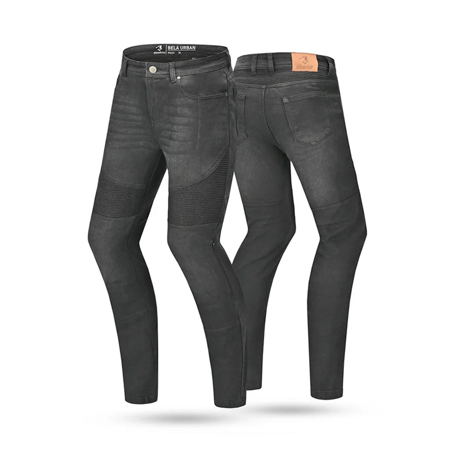 BELA URBAN Denim Jeans Moto Senhora Calcas Spray Preto 30L – 2 – Maximomoto PT