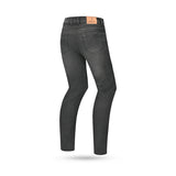BELA URBAN Denim Jeans Moto Senhora Calcas Spray Preto 30L