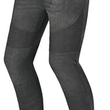 BELA URBAN Denim Jeans Moto Senhora Calcas Spray Preto 30L