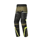 BELA WATSON Motorcycle Textile Pants Black Khaki Yellow White – Maximomoto PT