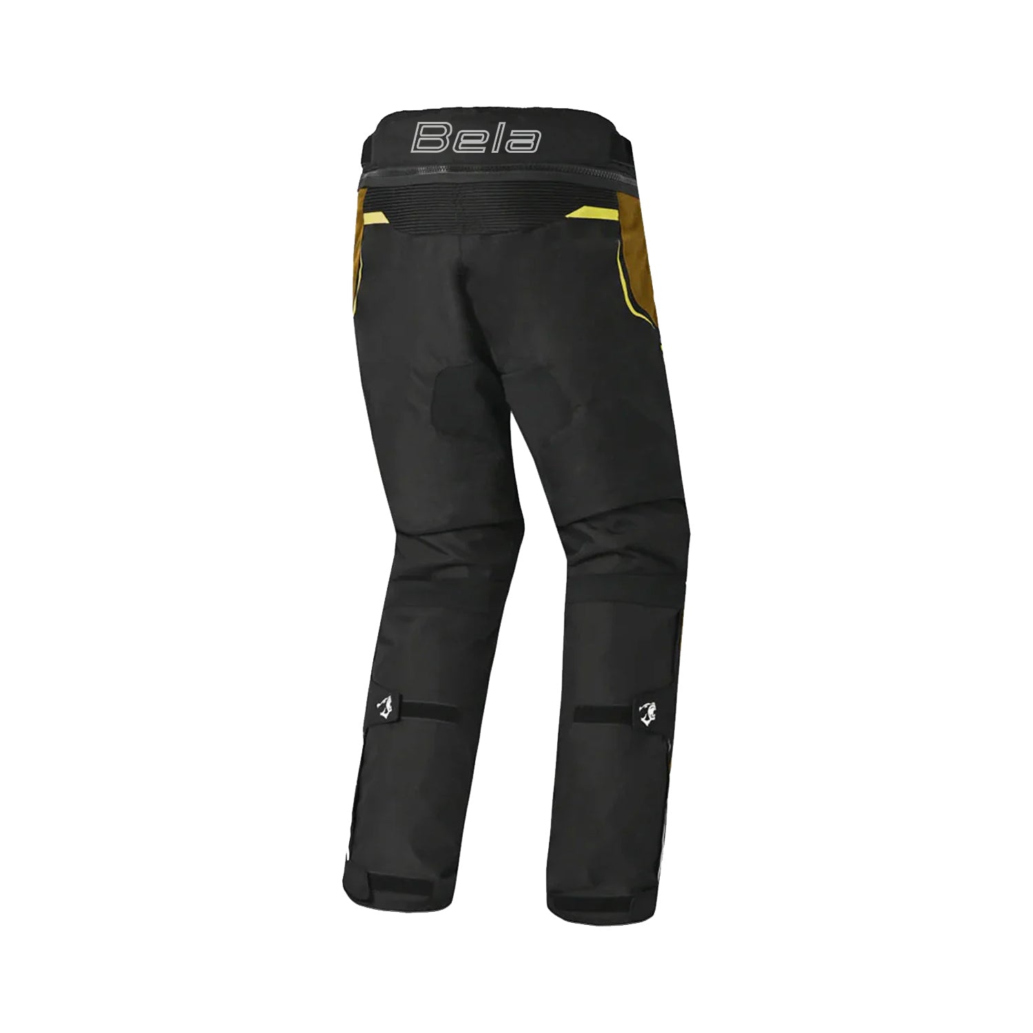 BELA WATSON Calcas De Moto Homem Textil Preto Marron Claro Amarelo Fluo – 2 – Maximomoto PT