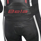 BELA X RACE 2 PC Motorcycle Leather Suits Black White Red