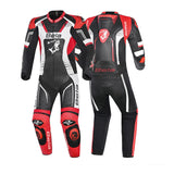 BELA X RACE 2 PC Motorcycle Leather Suits Black White Red