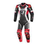 BELA X RACE 2 PC Moto Couro Fatos Preto Branco Vermelho – Maximomoto PT