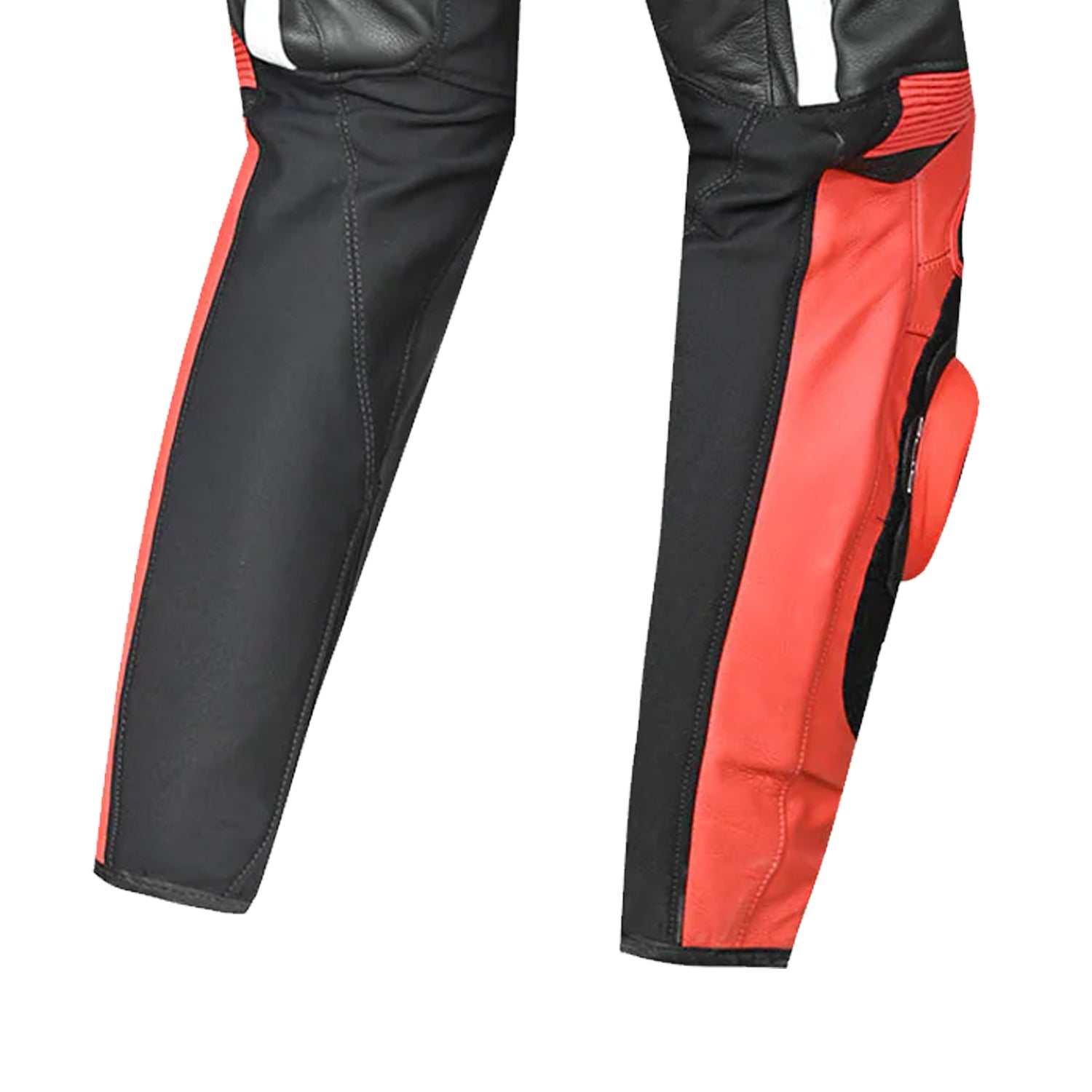 BELA X RACE Calcas De Moto Couro Preto Branco Vermelho – 9 – Maximomoto PT